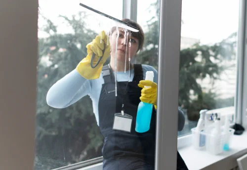 Nettoyage de vitres intérieures et extérieures à Bury